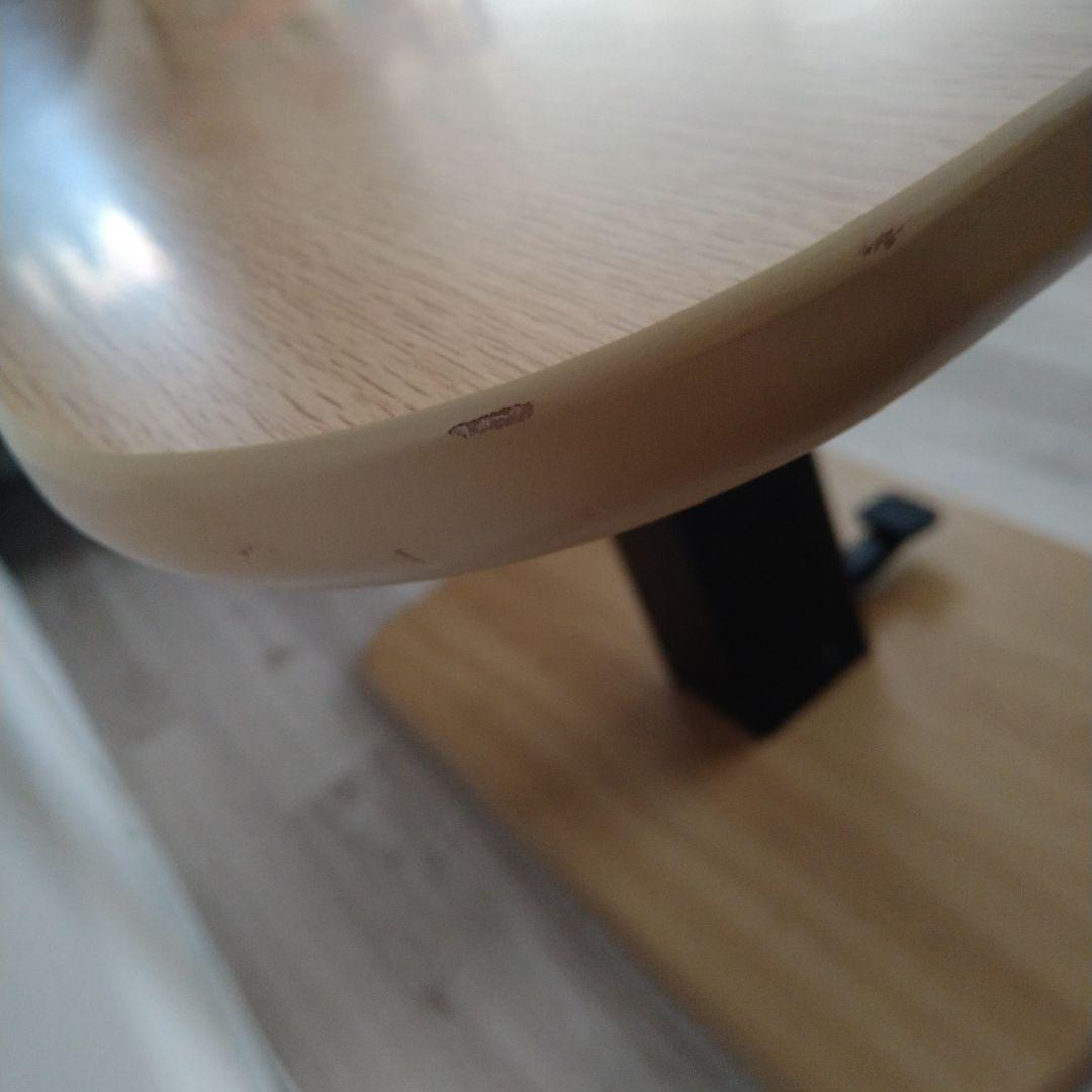 昇降式テーブル　120✕70 ナチュラルカラー　ダイニングテーブル