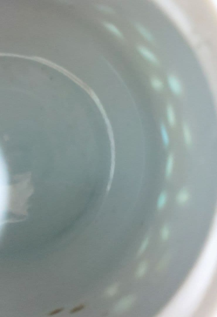 唐物 大清乾隆年製 光緒年製 銘有 款 青花 透蛍手 着彩 中華美玉 急須