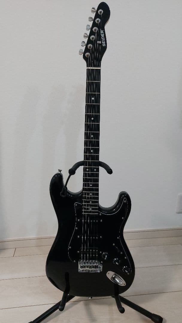 SELDER エレキギター ブラック