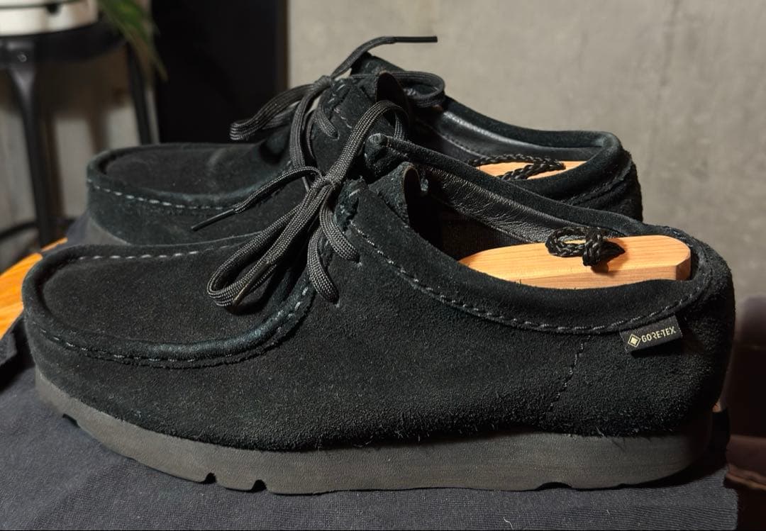 Clarks GORE-TEX ワラビー　BLACK