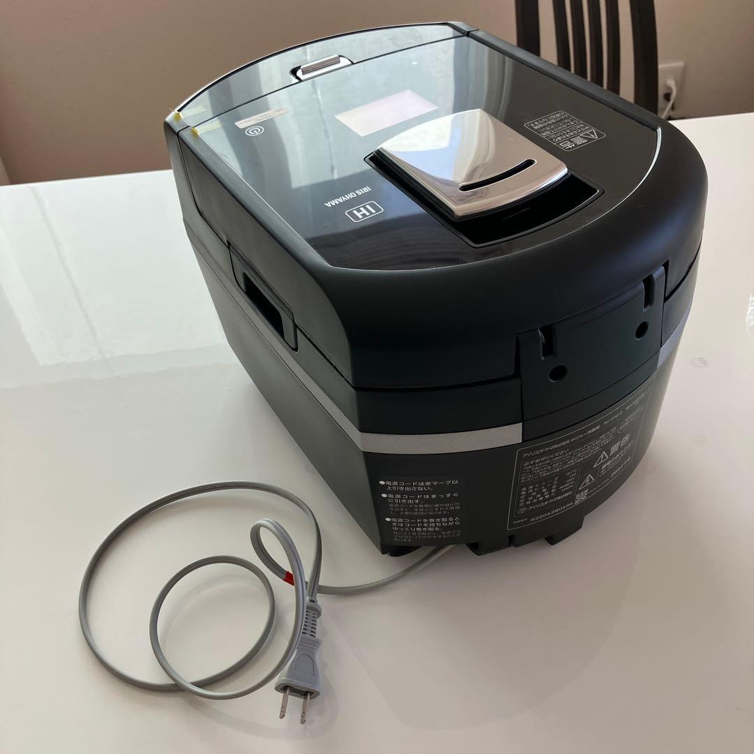 アイリスオーヤマ IH式 炊飯器 瞬熱真空釜 RC-IF50-B 2022年製㉔