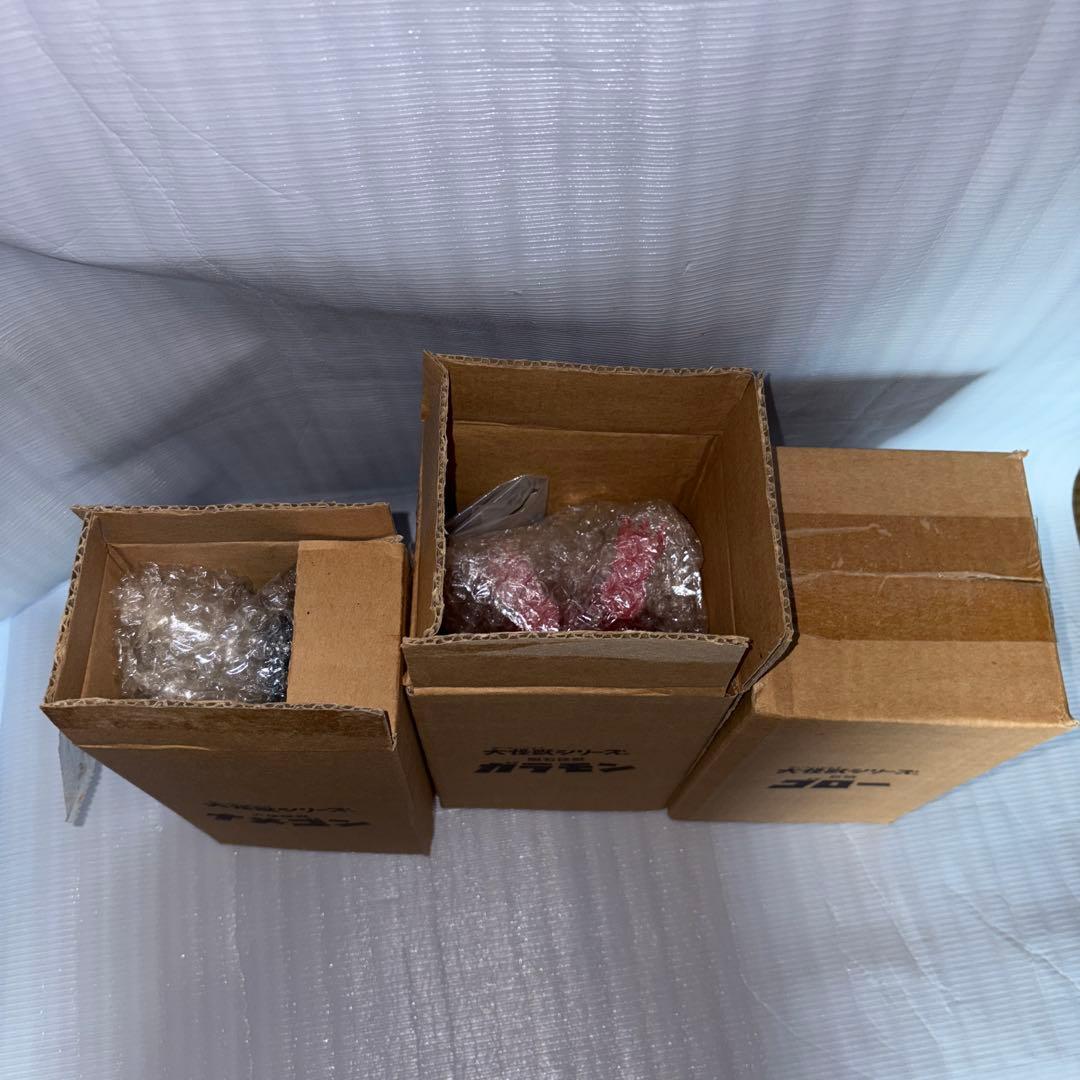 ウルトラQ 超限定レトロシリーズ　ガラモン　ナメゴン　ゴロー　大怪獣シリーズ