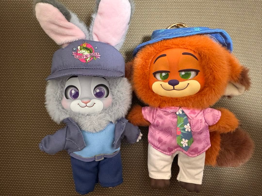 TOPTOY ズートピア2 ニック　ジュディ　変装私服セット