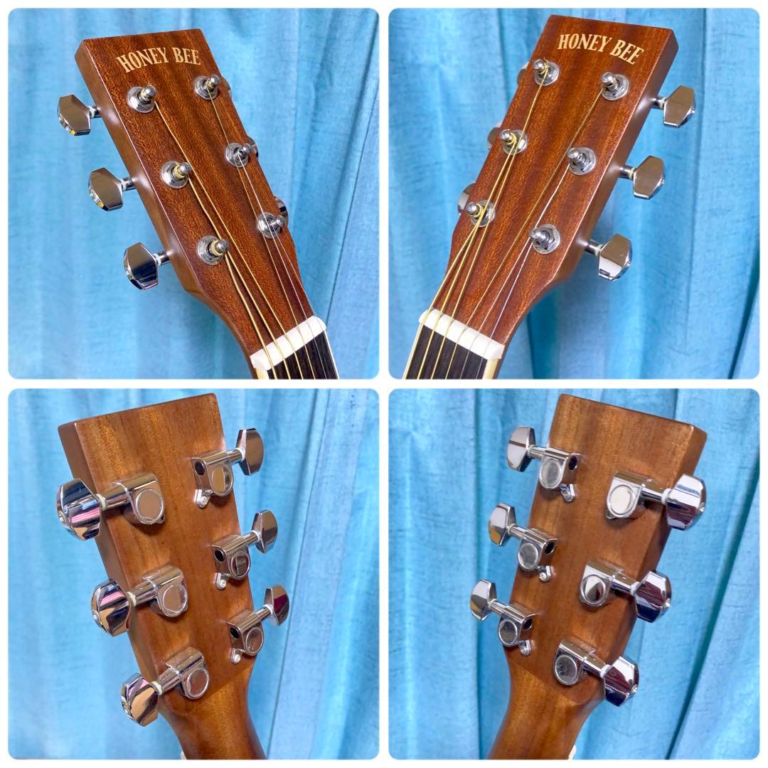 【牛骨】HONEY BEE！W-15！アコギ！【弾き易く調整☆新品の弦】