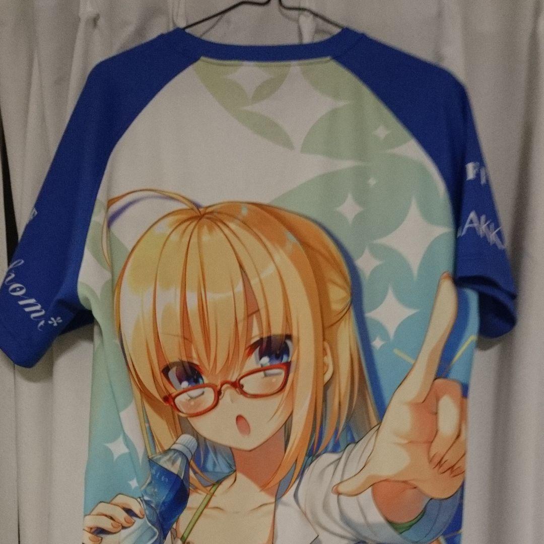 Vtuber　星川サラ　アニメTシャツ　フルグラフィックTシャツ