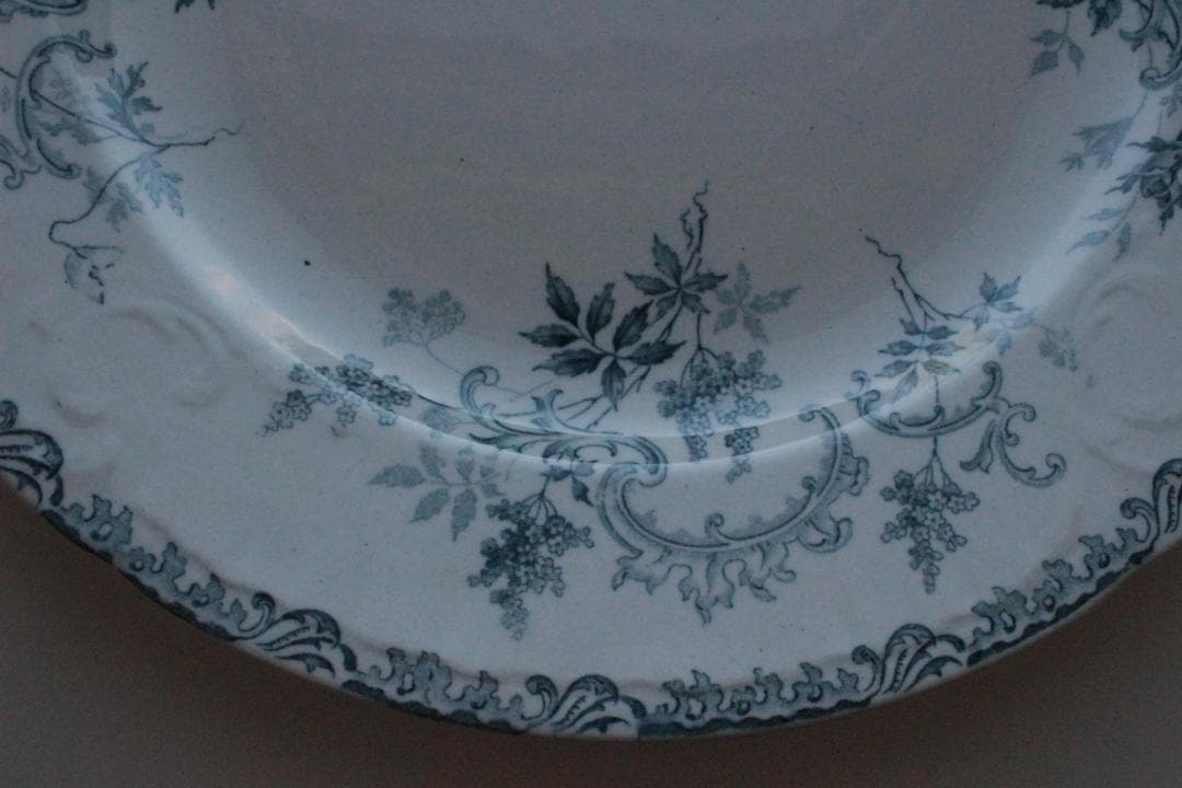 【C】フランスアンティーク・ショワジールロワVILLARDプレート