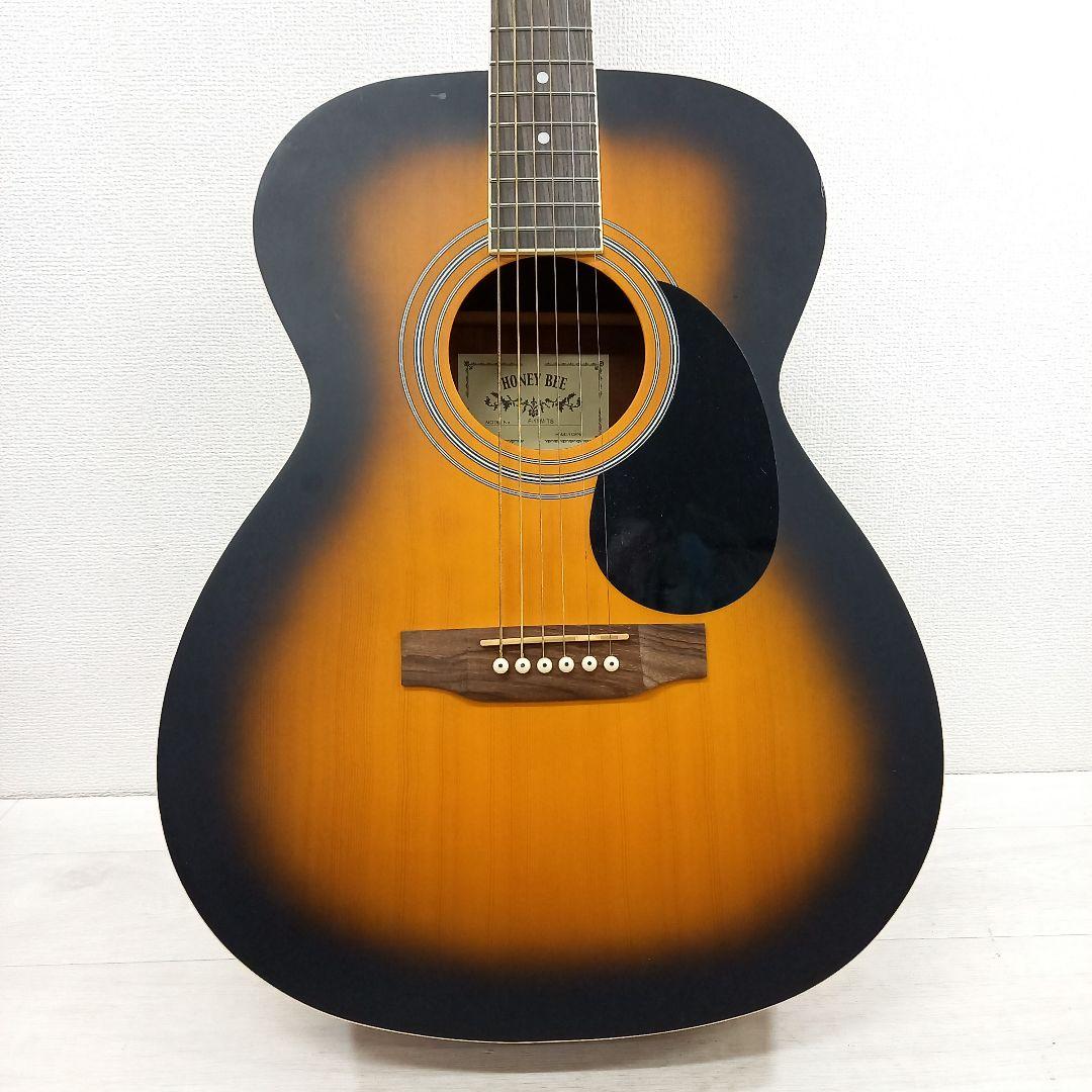 美品 HONEY BEE アコースティックギター F-15M TS サンバースト