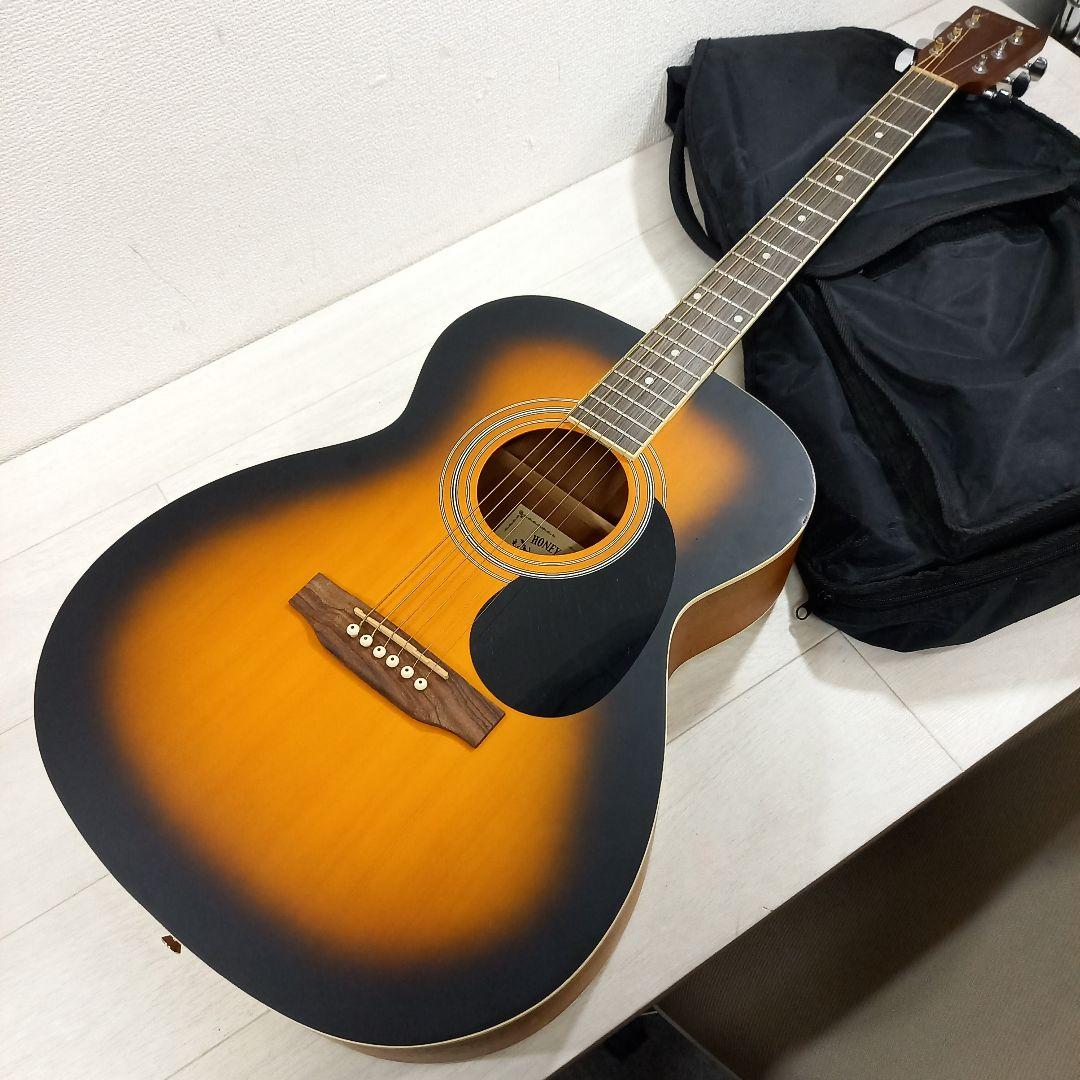 美品 HONEY BEE アコースティックギター F-15M TS サンバースト
