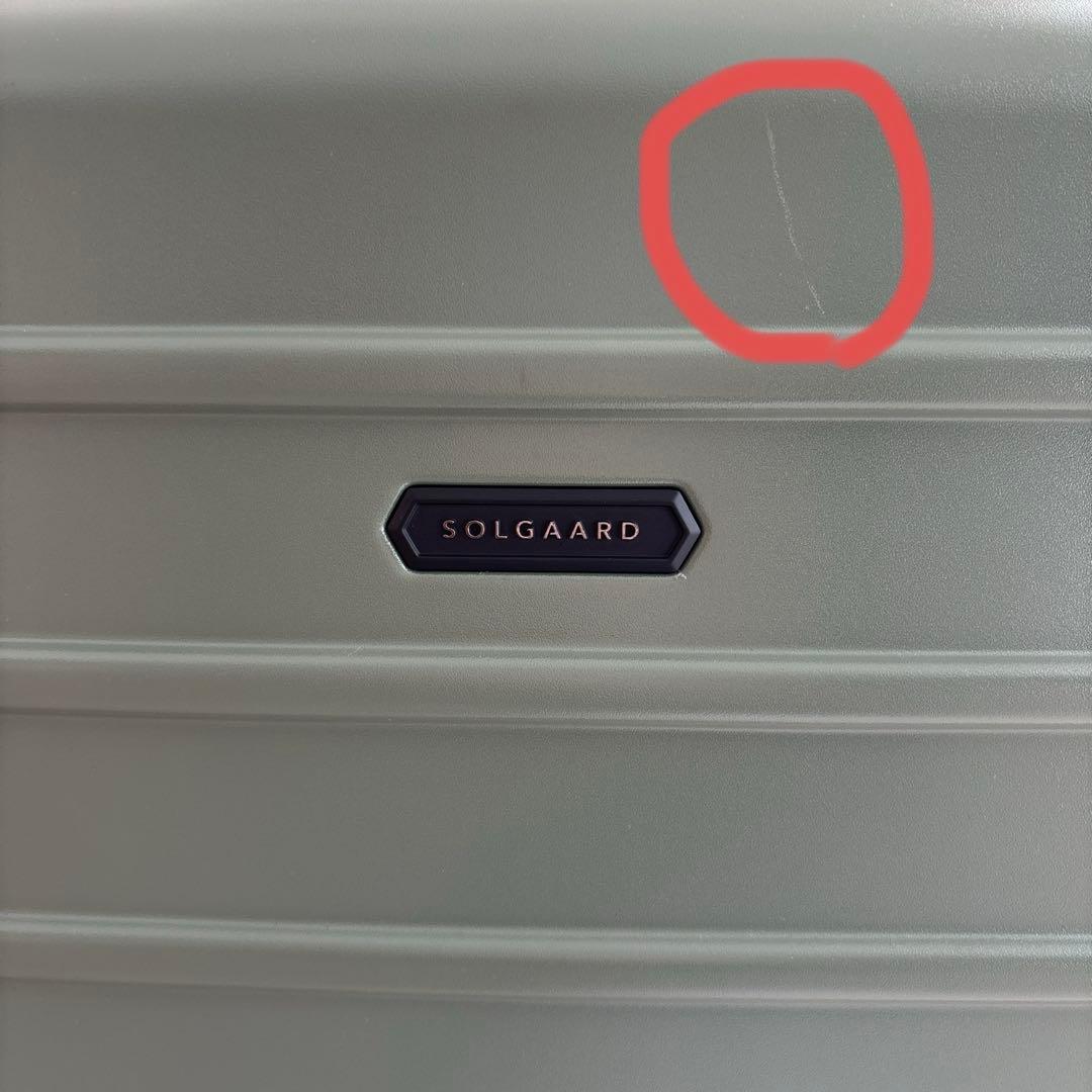 ソルガード スーツケース 91L（グリーン）