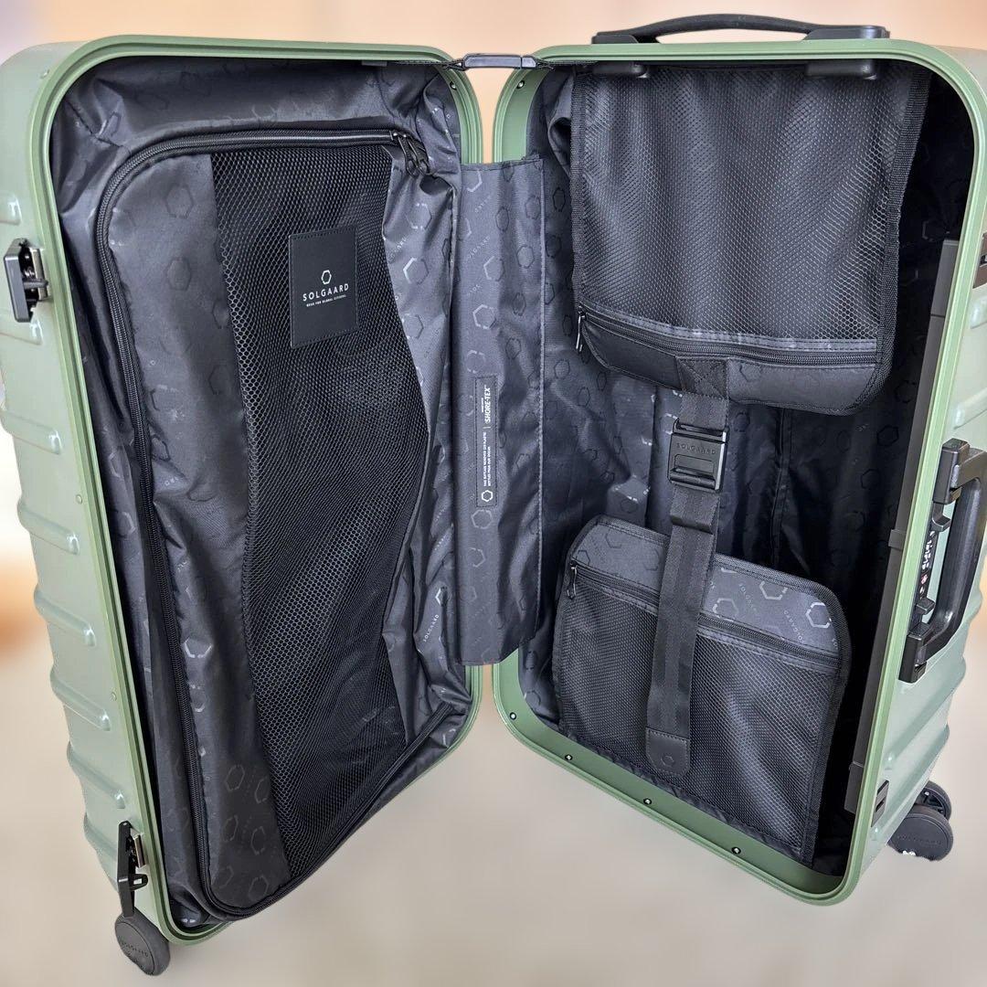 ソルガード スーツケース 91L（グリーン）