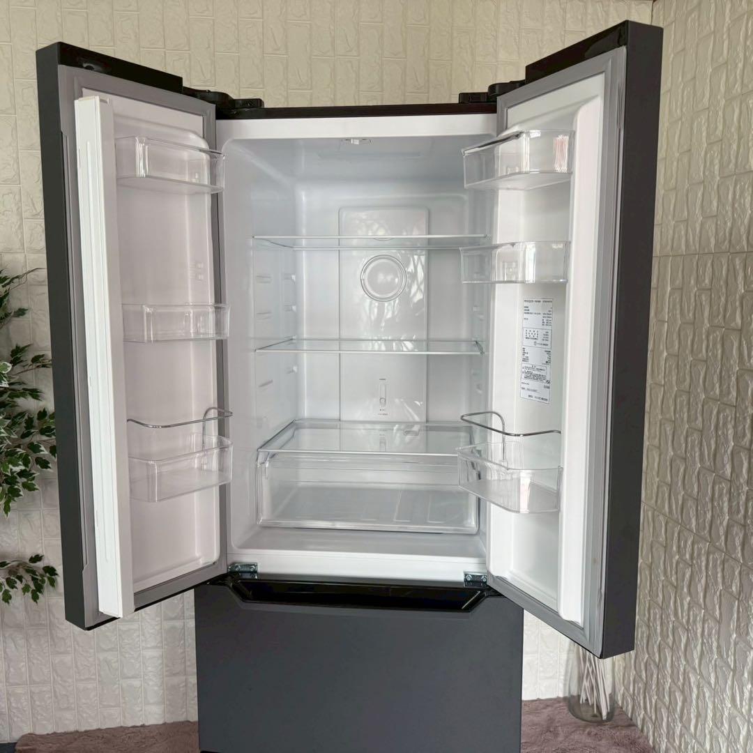 都内23区配送無料✨4ドア　冷蔵庫　マクスゼン　2024年　フレンチドア　美品