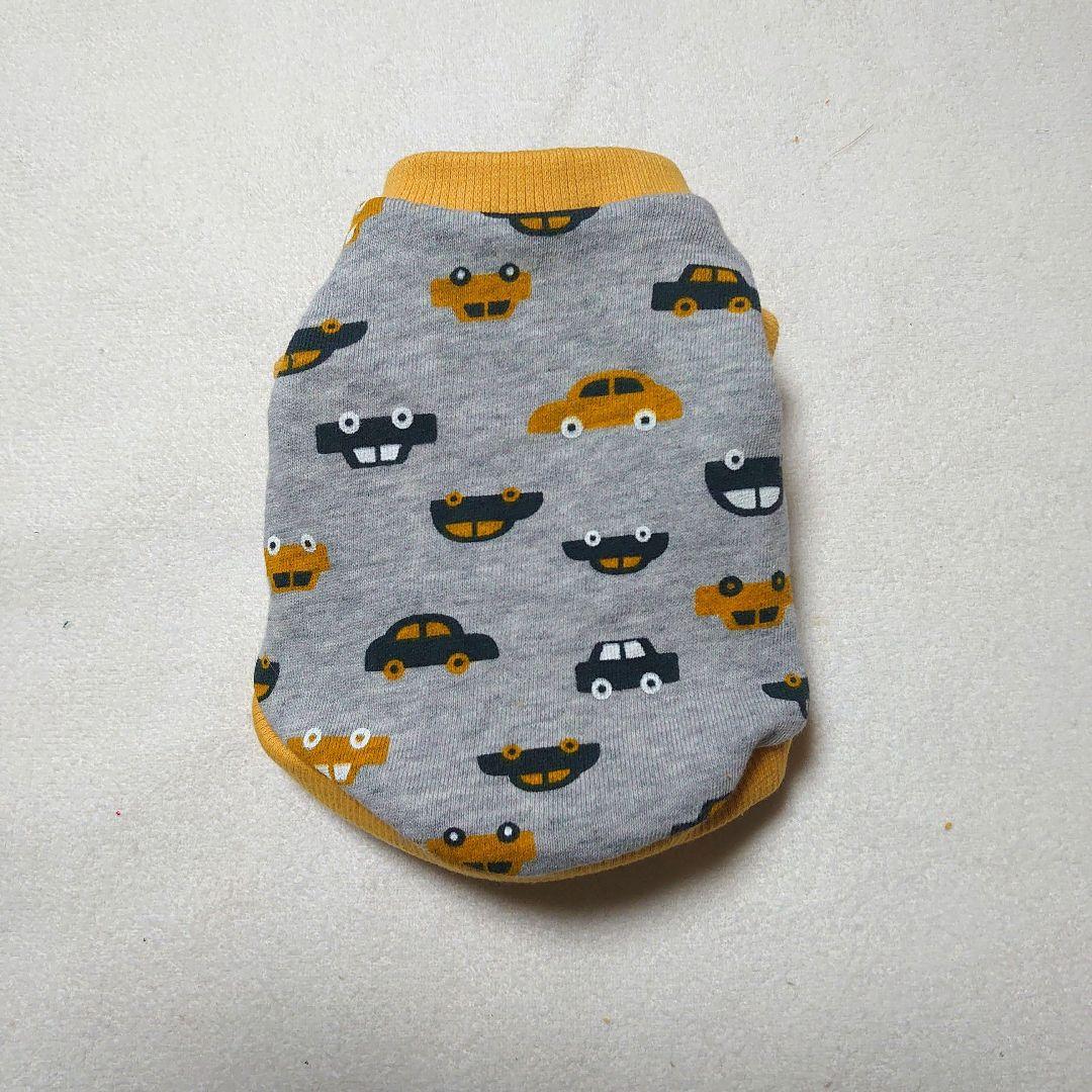 犬服 3Sわんこの普段着　車×マスタード