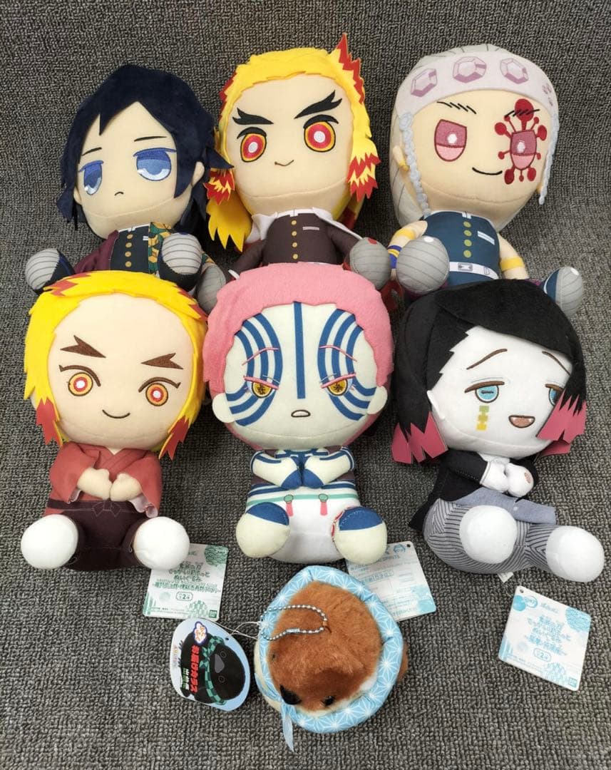 △鬼滅の刃　ともぬい　CHIBIぬい他　170体セット　フィギュア　ぬいぐるみ
