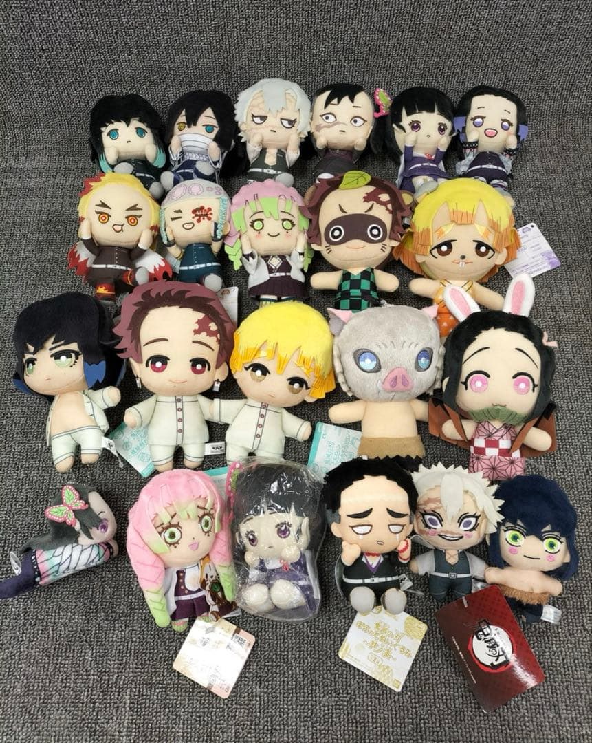 △鬼滅の刃　ともぬい　CHIBIぬい他　170体セット　フィギュア　ぬいぐるみ