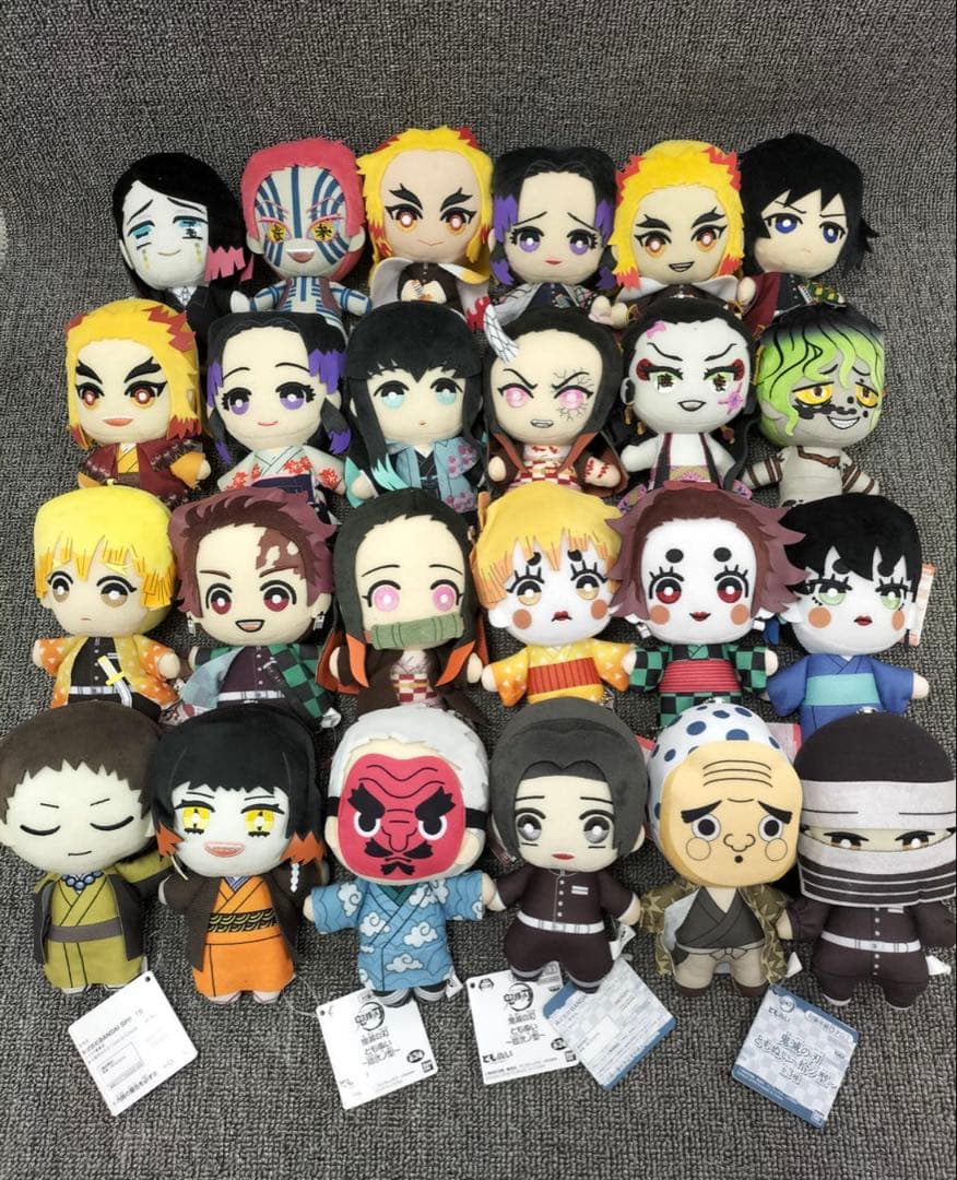 △鬼滅の刃　ともぬい　CHIBIぬい他　170体セット　フィギュア　ぬいぐるみ