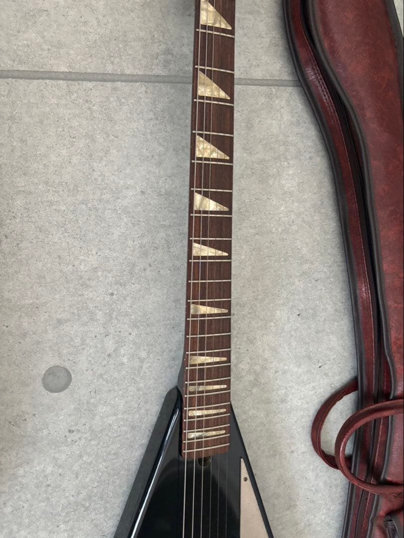 Aria Pro2 エレキギター フライングV ケース付き 楽器 ヴィンテージ