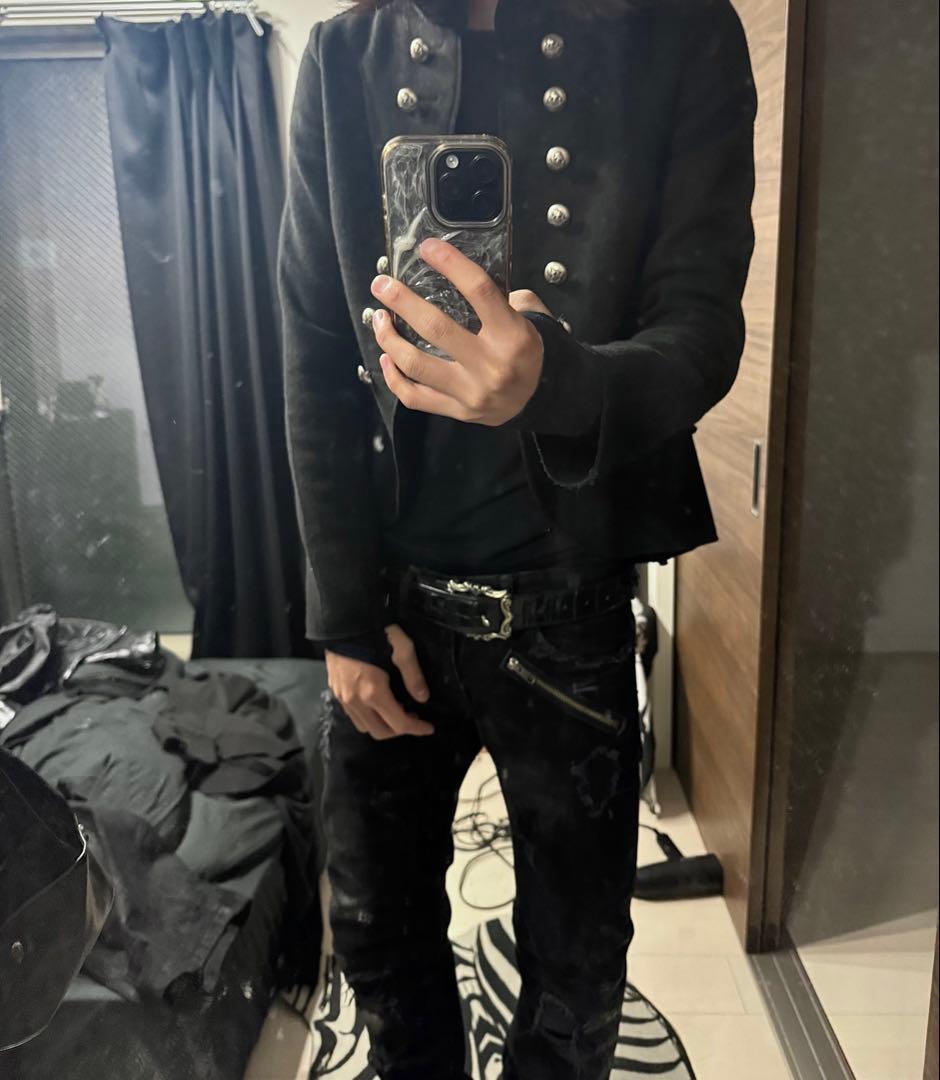 ジャケット・アウター archive napoleon short jacket gothic y2k