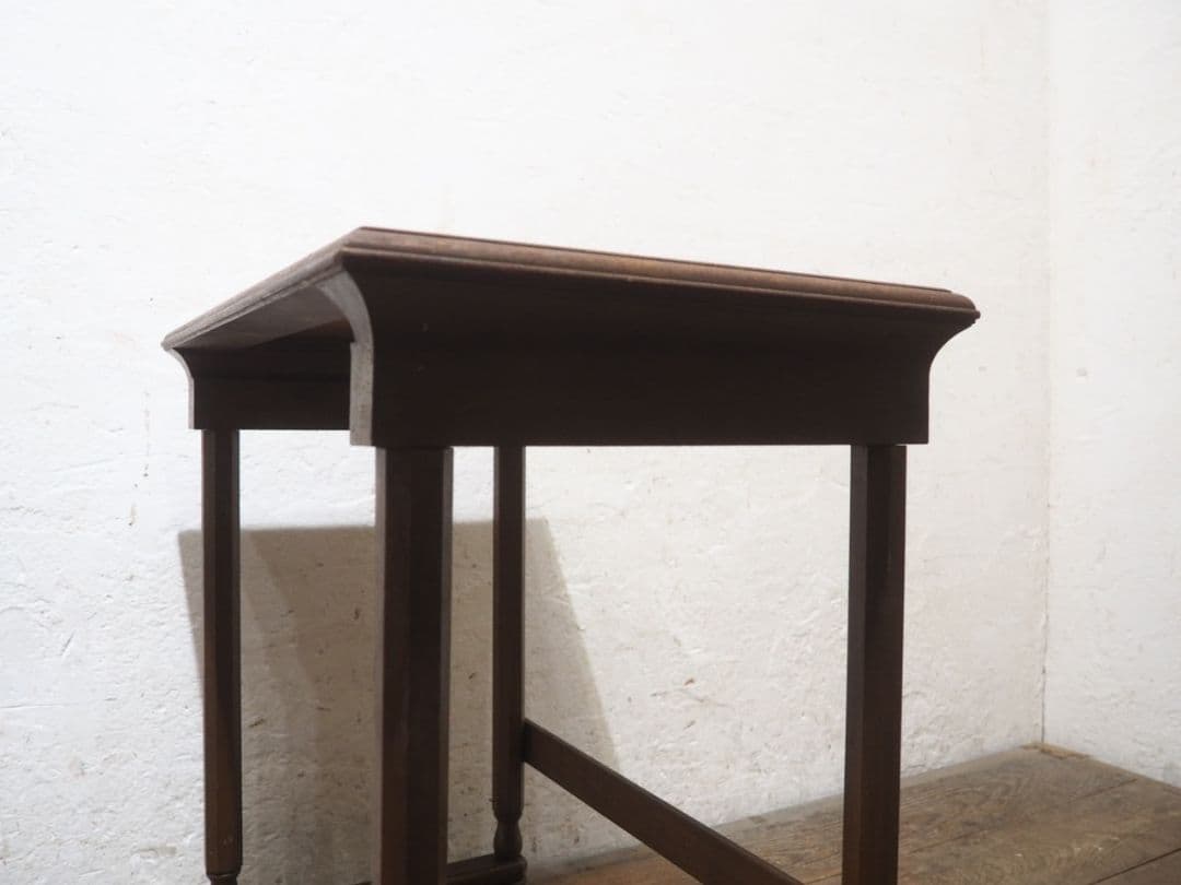 1279 英国ビンテージ　サイドテーブル　展示台　陳列台　インテリア　イギリス