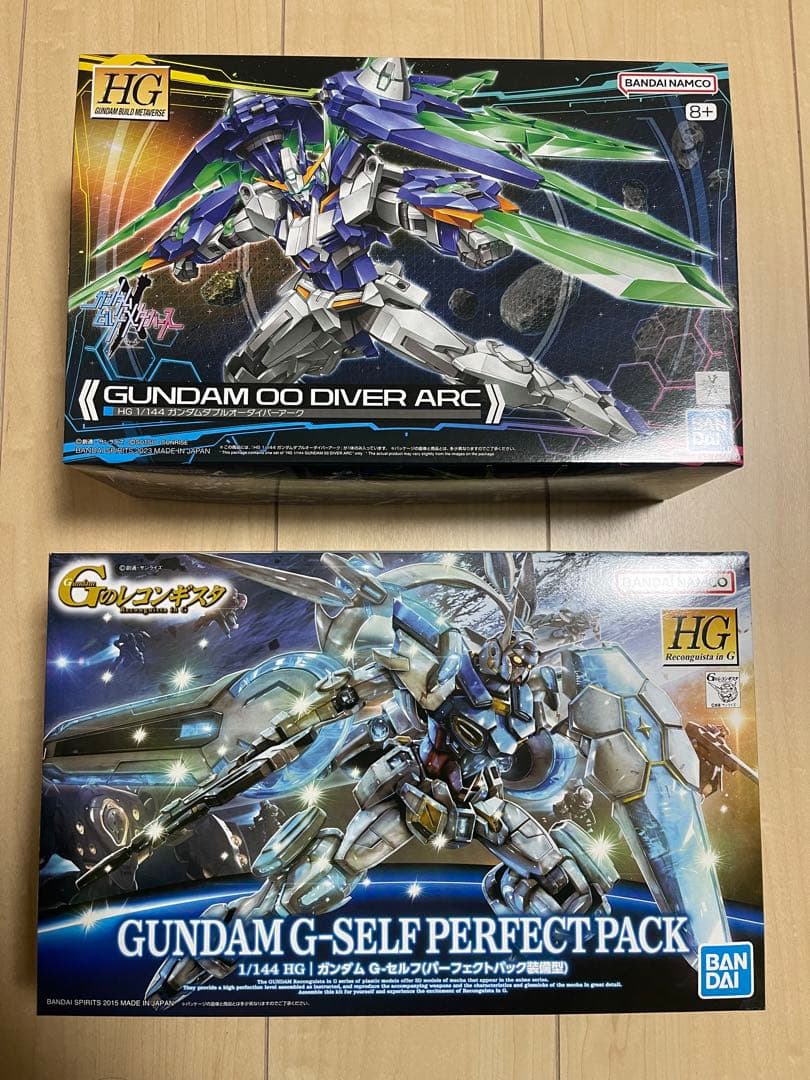 ゼータガンダム　G-セルフ　トールギスIII ダブルオーダイバーアーク