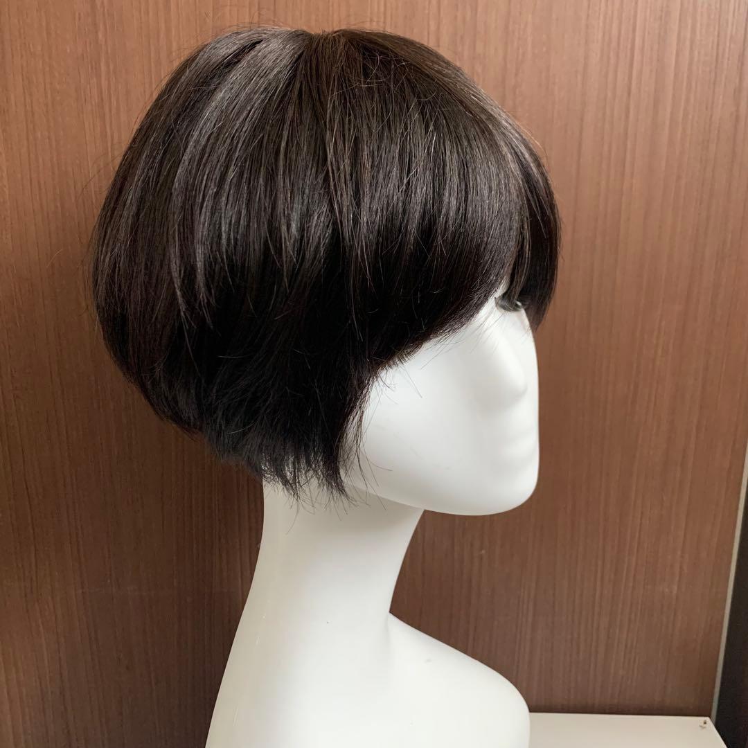 ☆気品人毛100% ショートwig ウィッグBZ20