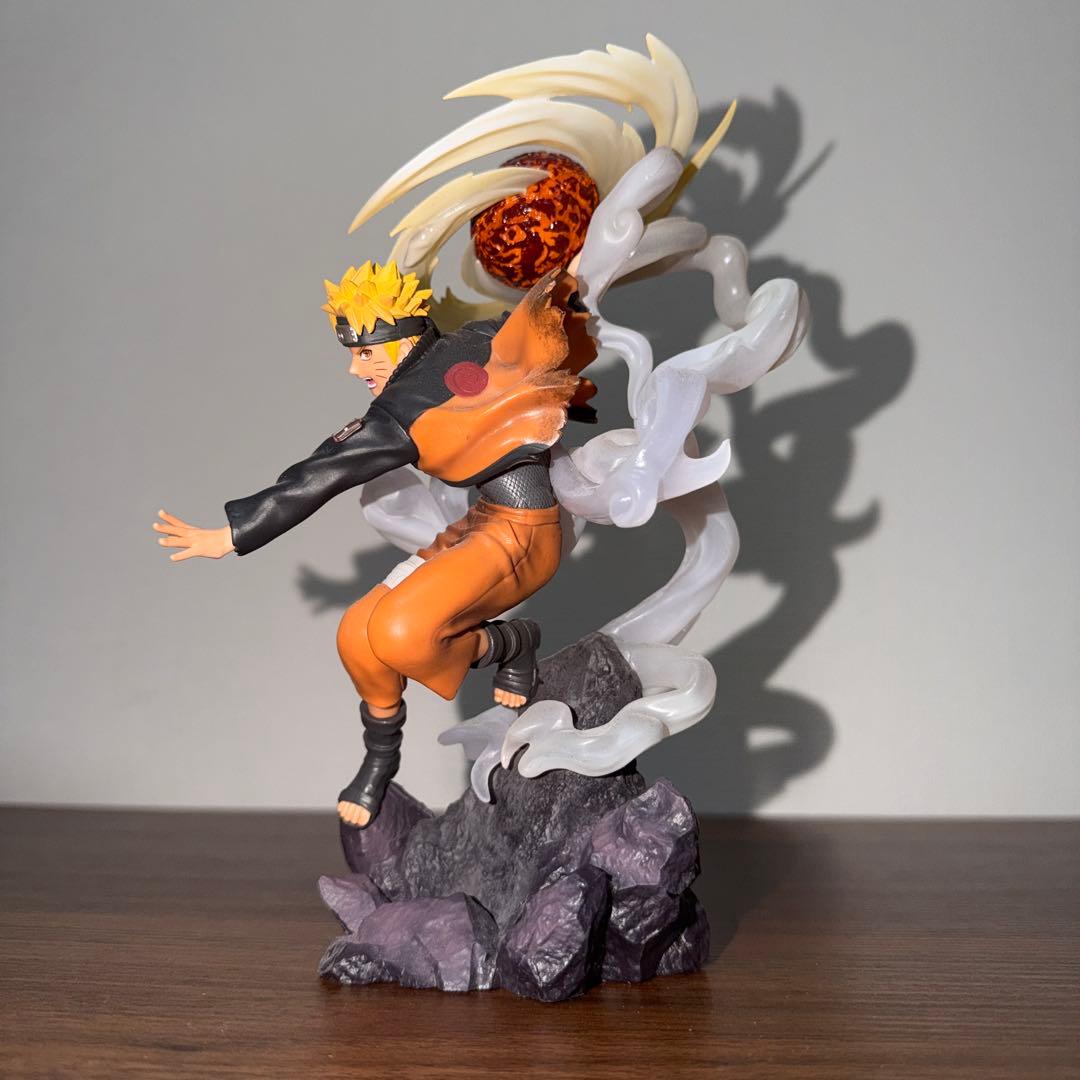 うずまきナルト　NARUTO フィギュア　 仙法•熔遁螺旋手裏剣　 BANDAI