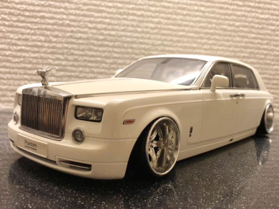 1/18 京商　ロールスロイスファントム　超深リムカスタム