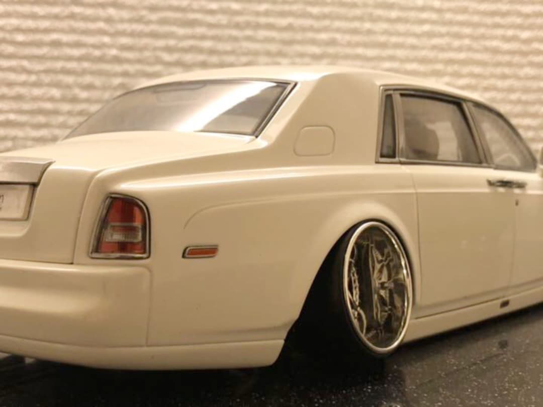 1/18 京商　ロールスロイスファントム　超深リムカスタム