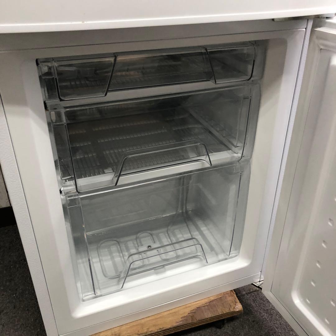 【美品】アイリスオーヤマ　ノンフロン冷凍冷蔵庫　IRSD-14A-W　24製　H