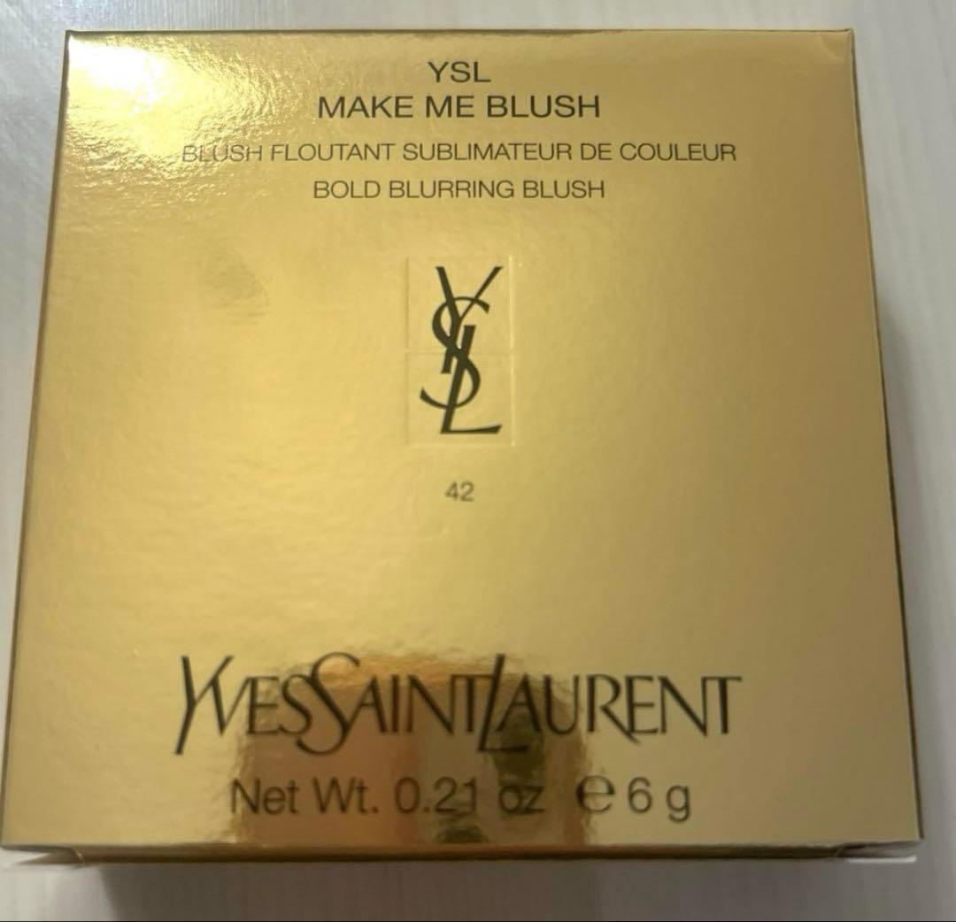 YSL メイクミーブラッシュ パウダー　42 ベビードール ピンク