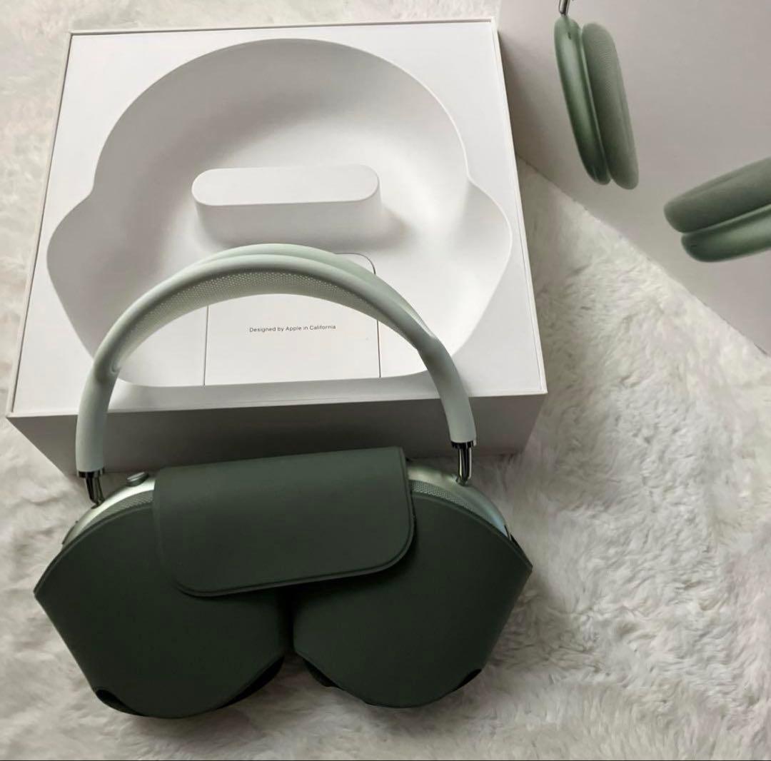 大根おろしさん専用 AirPods Max グリーン 本体 スマートケース付き