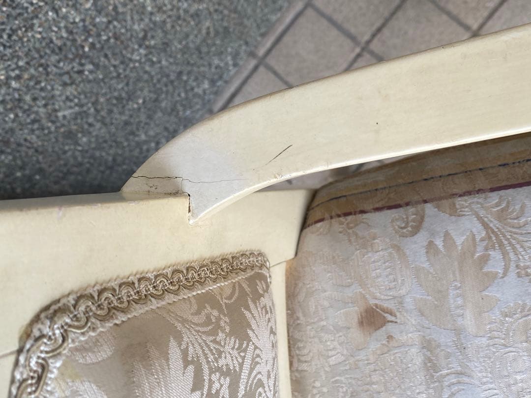 ロココ♦️アンティーク ヨーロピアン♦️超希少 キッズチェア♦️ベルト付♦️送料込