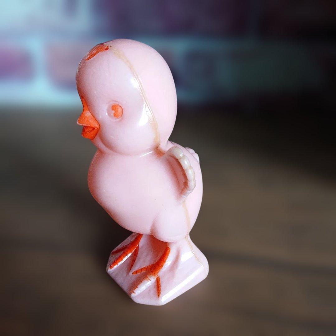 knickerbocker 1950s ビンテージ　ひよこ　ピンクレア