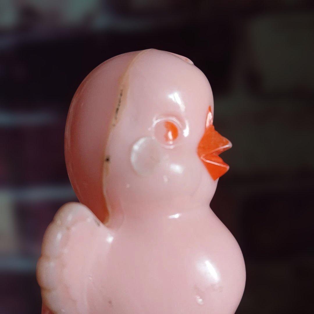 knickerbocker 1950s ビンテージ　ひよこ　ピンクレア