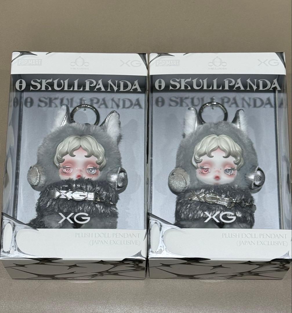 スカルパンダSKULLPANDA XGコラボ　POPMART 新品未開封 ２個