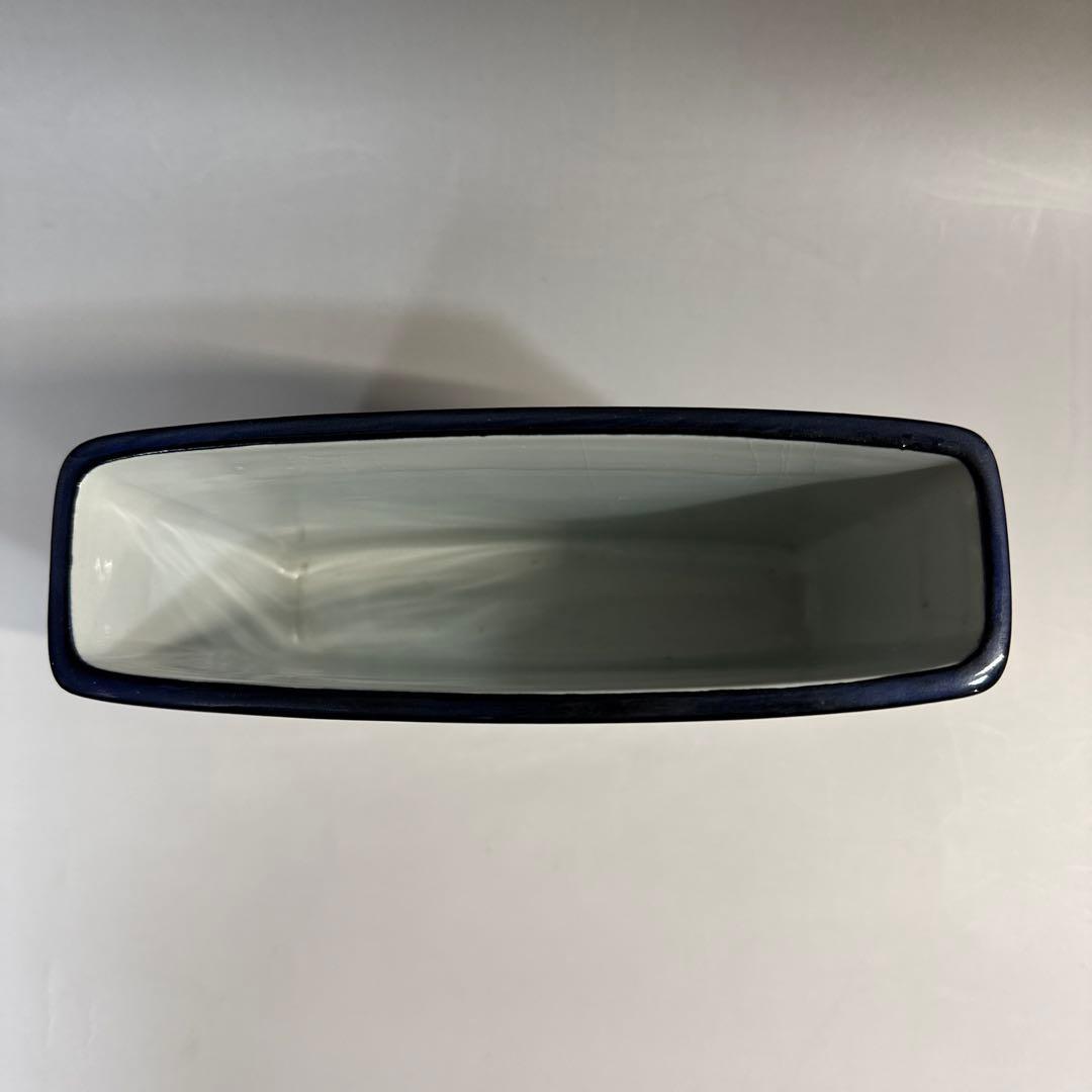 ロイヤルコペンハーゲン ・テネラ・スクエア型 フラワーベース 花瓶 北欧