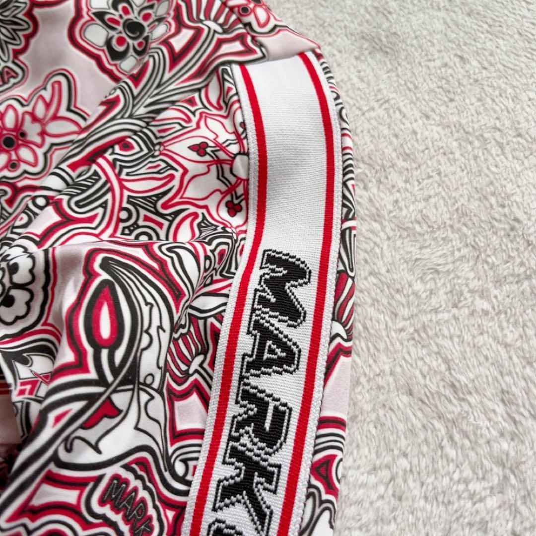 美品　マークアンドロナ　近年　セットアップ　ジャケット　スカート　花柄　ピンク