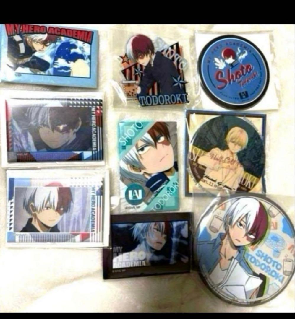 【まとめ売り】僕のヒーローアカデミア ヒロアカ 轟焦凍 缶バッジ ポストカード