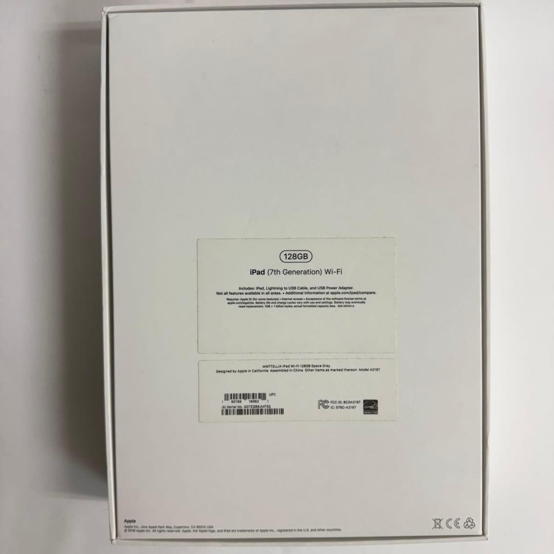 【即日発送可能‼️】美品 iPad 第7世代 128GB Wi-Fiモデル