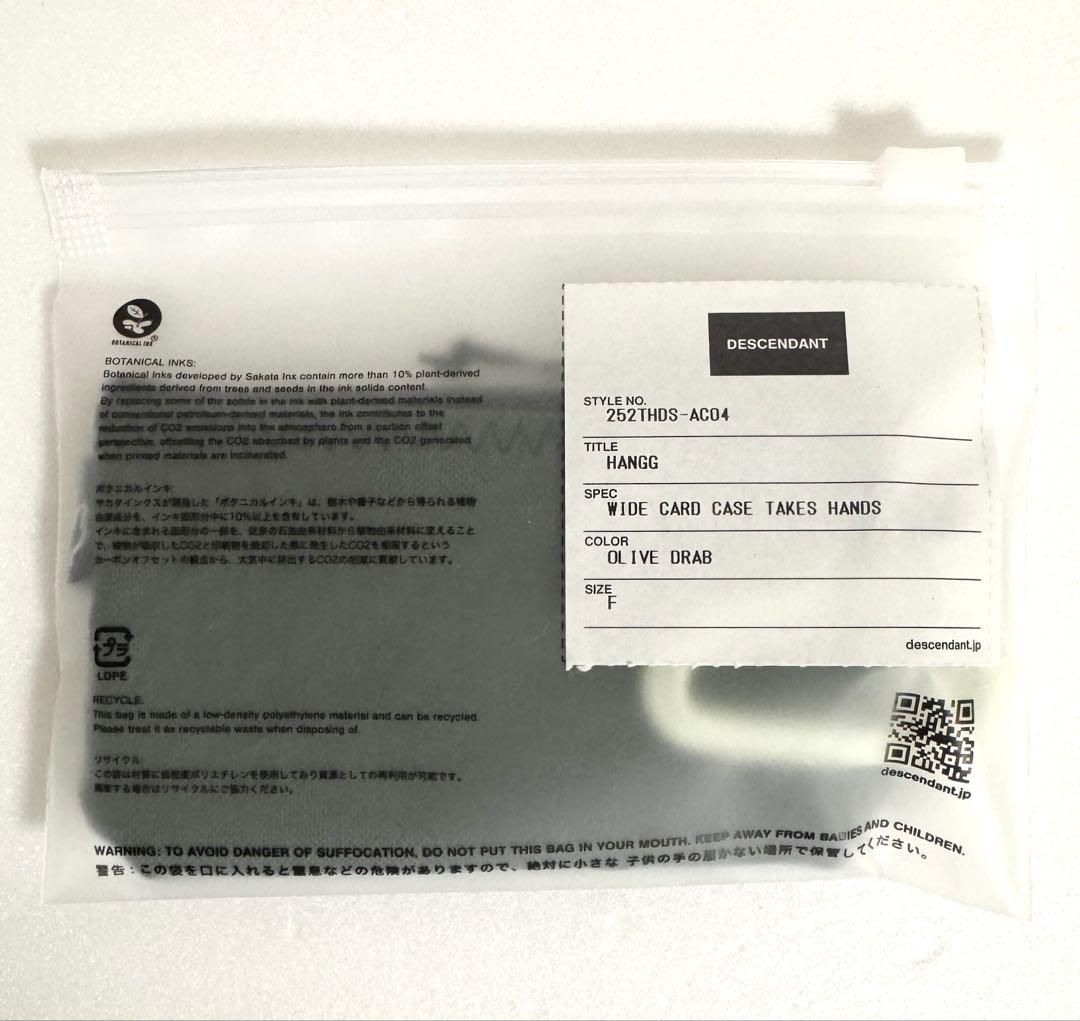 小物 DESCENDANT 2025AW CARD CASE