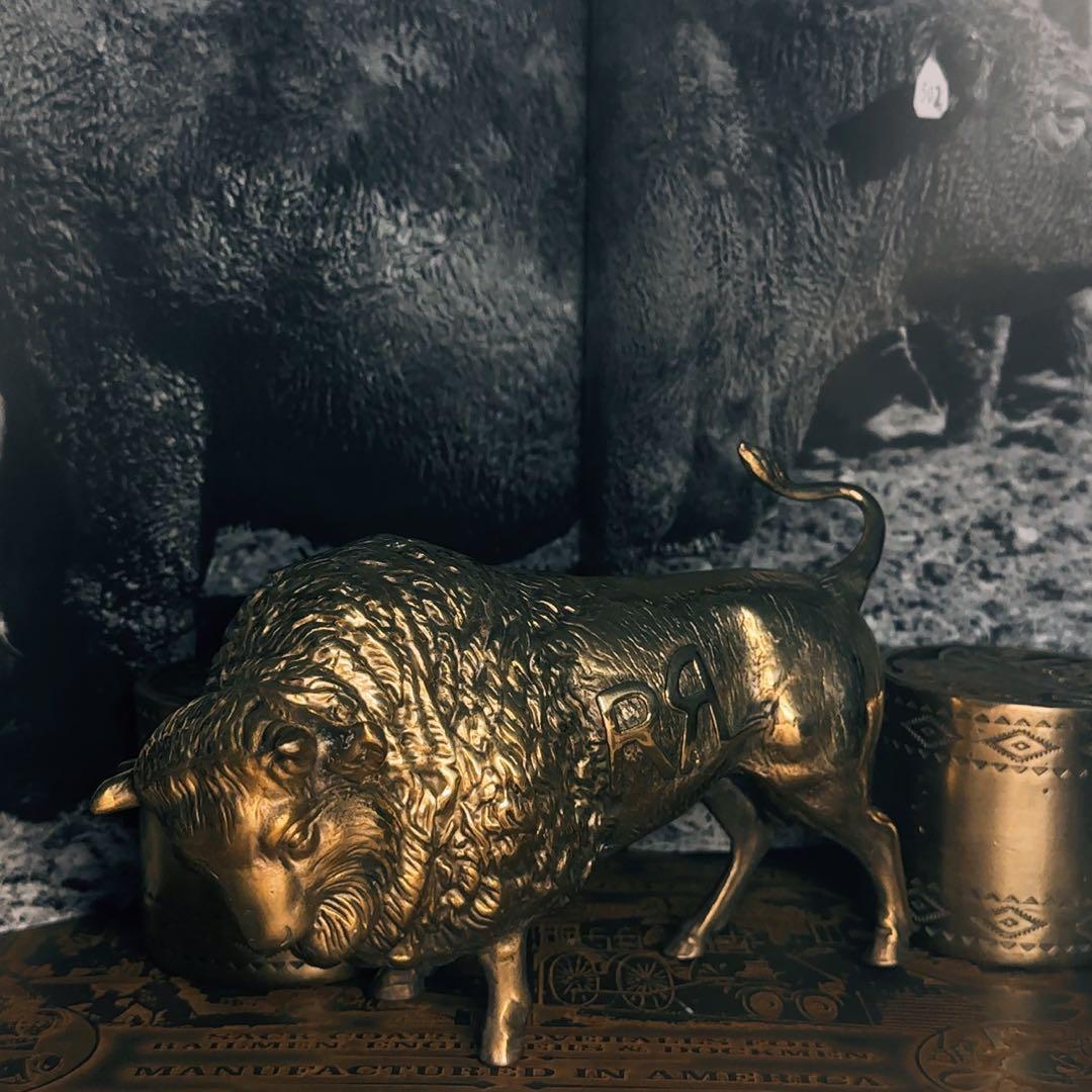 RRL イエローストーン バッファロー 彫刻