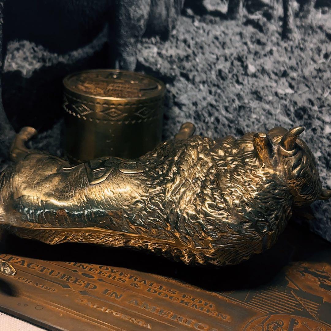 RRL イエローストーン バッファロー 彫刻