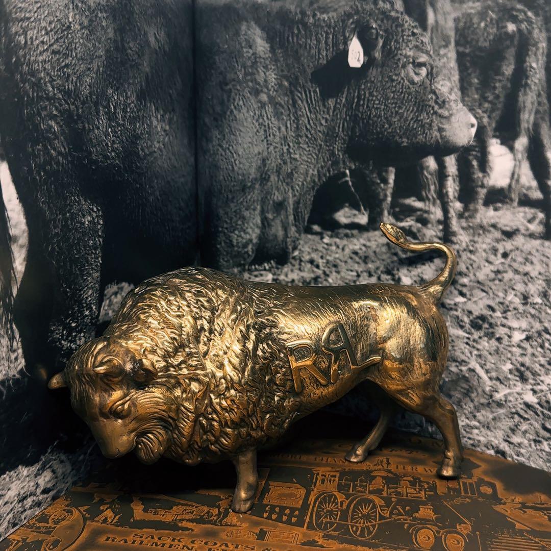 RRL イエローストーン バッファロー 彫刻