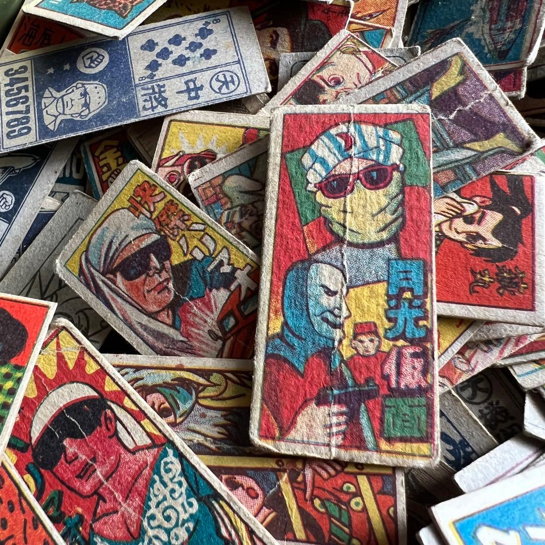 レア有り 昭和レトロ アンティーク メンコ めんこ 面子 角めんこ