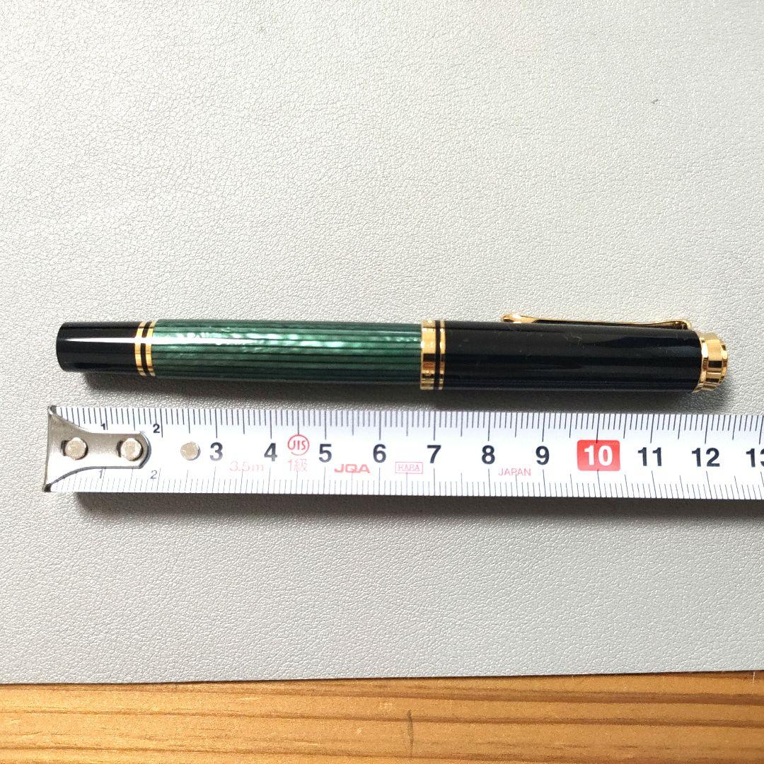 Pelikan ペリカン スーベレーン 緑縞 万年筆