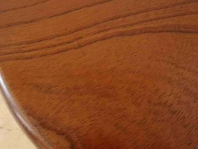 北海道手作り家具　ケヤキ（欅）材　スツールC　座面一枚板