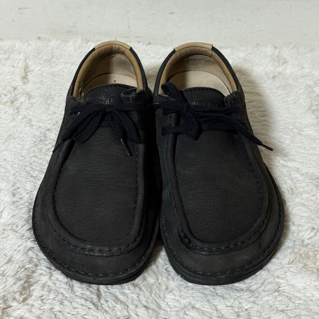 美品✨ビルケンシュトック　パサデナ　コンフォート　オイルドレザー　シボ革　黒