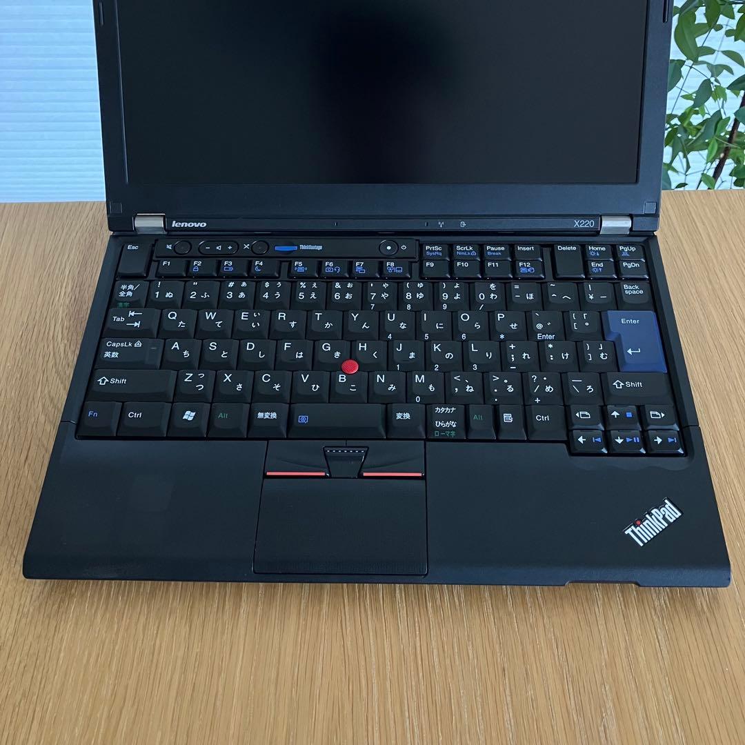【中古・非常に良い】ThinkPad X220 IPS 8GB 500 SSD