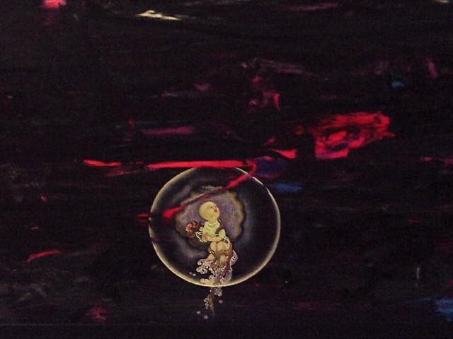 て*り様 大作／真作保証★龍敬子作【悲母観音】衝立額／傑作模写作品／肉筆画