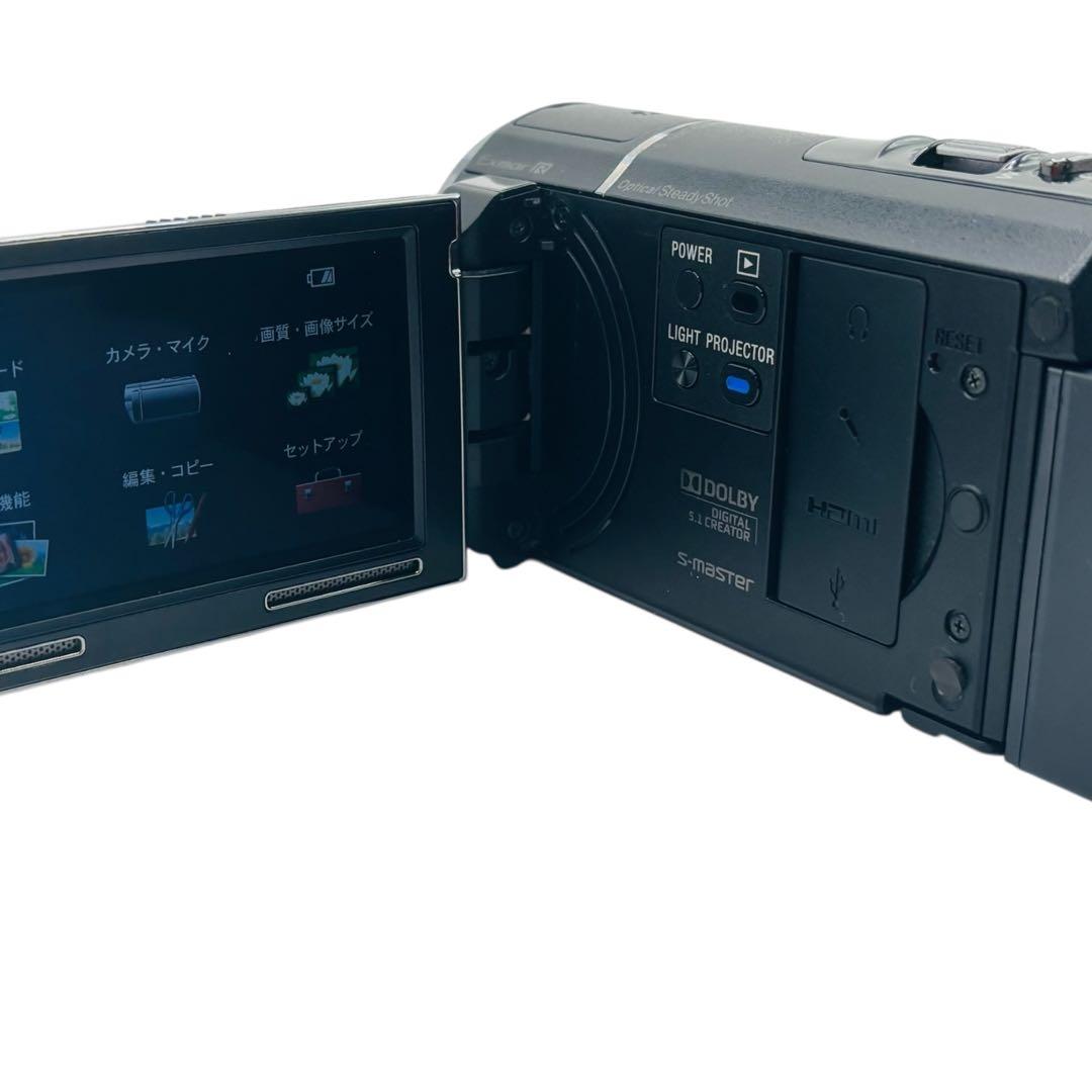 SONY Handycamビデオカメラ HDR-PJ590V バッテリー2個