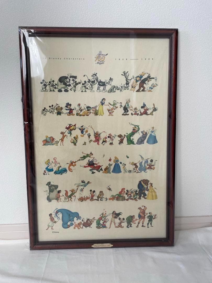 ウォルト・ディズニー 生誕100周年記念 1500枚限定　布製 ポスター